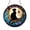 Acrylic 3.5 Inch, variant on Black Cat on Moon Stained Glass Suncatcher Window Hanging, Mystical Moonlight Cat Window Decor with Celestial Gothic Style