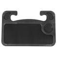 thumbnail image 1 of Kenally Volante de para coche, carrito de trabajo para comer, bebida, comida, café, soporte para artículos, bandeja para coche, ordenador Automoción decorativa y accesorios Negro Kenally VI001106-01B, 1 of 6