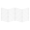thumbnail image 1 of Siruishop Recessed Lighting Spring Clips Easy to Install Recessed Lighting Accessories 20pcs, 1 of 8