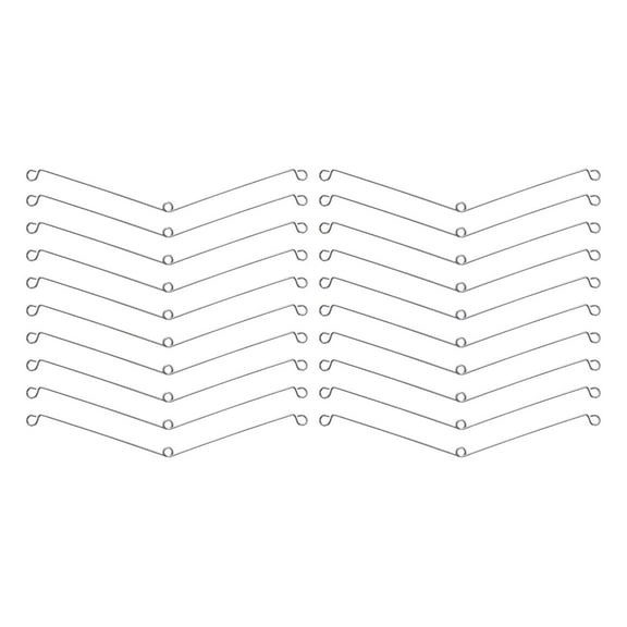 CoudarTitie Recessed Lighting Spring Clips Spring Clips Reliable Clamp Cover Lights Recessed 20pcs