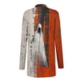 thumbnail image 4 of LOVZFMLL Cardigan pour Femmes Mode Décontractée Halloween Imprimé Manches Longues Blouse Manteau, 4 of 5