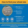 thumbnail image 2 of 16 X 6.5 in. Steel Wheel Rims with 5-114.3 mm hub-centric bolt pattern, 2 of 2