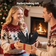SAVIOR HEAT Upgraded Heated Glove Liners for Men & Women, Thin Rechargeable Gloves with Graphene Heating, Touchscreen Compatible, Fast Charge Warmth for Winter Sports & Outdoor Use