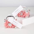 thumbnail image 3 of Weddingstar 4598-77 Mini Travel Suitcase Favor Box  Silver, 3 of 3