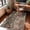 Olive Burgundy, variant on Roomisland Washable 2x3ft Entryway Rug Indoor, Non Slip Small Area Rug for Kitchen Bathroom Door Mat, Low Pile Floor Carpet with Rubber Backing, Vintage Farmhouse Decor, Easy Clean