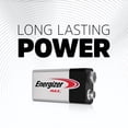 thumbnail image 2 of Piles alcalines 9 V Energizer MAX, 2, 2 of 15