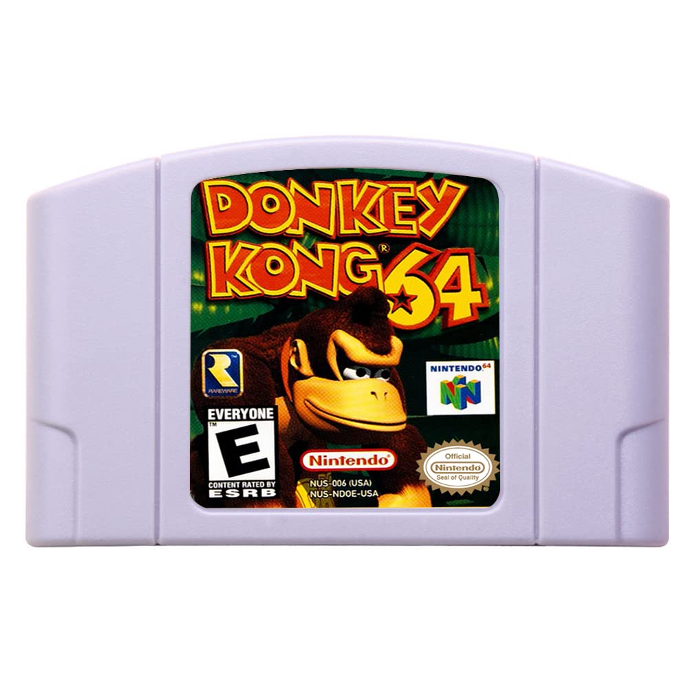 New N64 Games Cartridge Donkey Kong 64 US Version NTSC For N64 Console Game Card