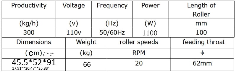 Electric 3 Rollers Vertical Sugarcane Juicer Machine Stainless Steel Sugar Cane Press Juice Extractor 110V