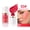03    Roseate Seas, variant on Julystar Smooth Blendable Liquid Blush Lip Tint with Soft Sponge Applicator, Buildable Waterproof Long-Lasting Hydrating Color, Portable for Everyday Use
