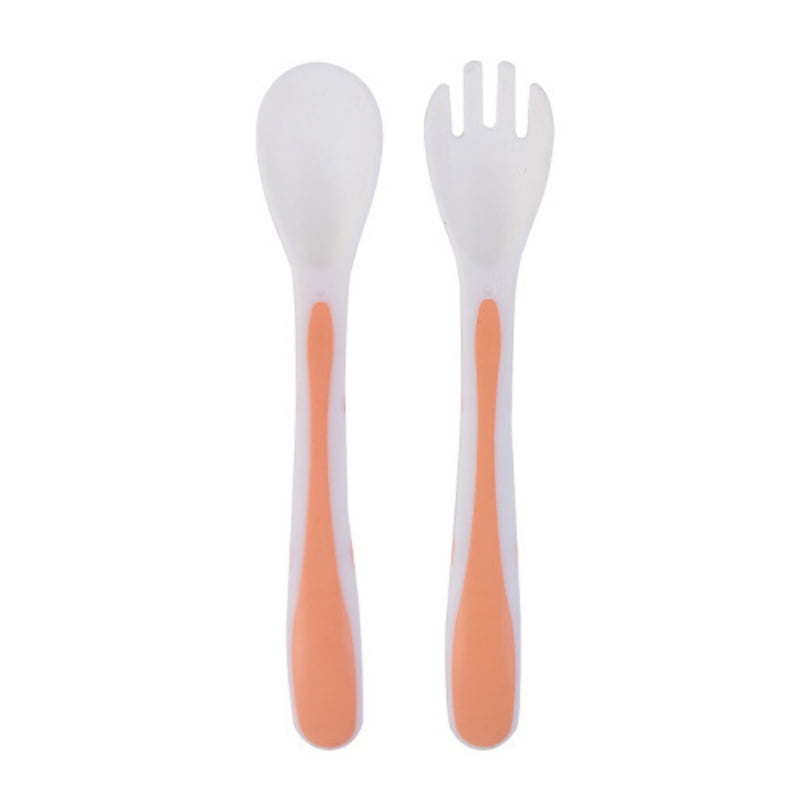 Fork and Spoon Set Baby Utensils Spoons Forks Cute Toddlers Feeding