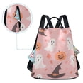 thumbnail image 5 of FORMRS Women's Travel Backpack Purse Anti-Theft Hidden Pockets Casual Shoulder Bag, Cute Pink Halloween, 5 of 7