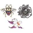 thumbnail image 4 of Broche Vintage, Broche Ropa Colocación Exquisita Moda Destaque Para La Tienda De Relojes Para El Hogar ANGGREK Otros, 4 of 8