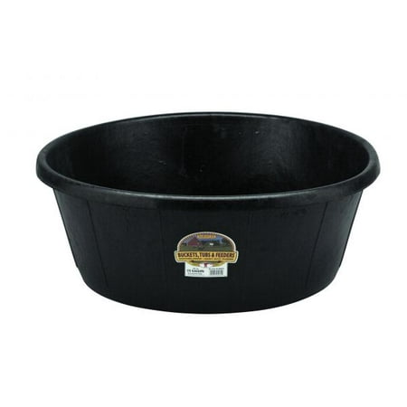 Rubber Feed Tub - Little Giant Farm & Ag HP15 15-Gallon Rubber Feed Pans