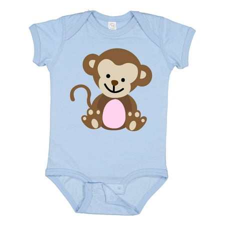 

Inktastic Monkey Girls Baby Bodysuit