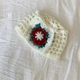 thumbnail image 1 of LinYooLi Bonnets Tricotés Floraux pour Femmes Bonnet Crocheté Fait Main Bonnet de Voyage Extérieur, 1 of 6
