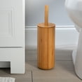thumbnail image 6 of Bath Bliss Rounded Bamboo Toilet Bowl Brush, 6 of 6