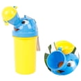 thumbnail image 4 of Urinario Portátil Para Niños Con Cubierta De Aislamiento A Prueba De Fugas, Orinal De Bebé Para Coche, Inodoro De Emergencia Para Niños, Viaje En Coche, Camping, Picnic Yuarrent VI009554-01, 4 of 6
