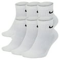 thumbnail image 3 of Men's Nike 6-Pack Everyday Cushion Ankle Training Socks Color: White Size: 6-8, 3 of 4
