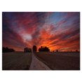 thumbnail image 2 of Pathway to Fairy Autumn Sky - Impression Paysage Oeuvre Murale, 2 of 3