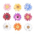 thumbnail image 3 of HEVIRGO 50/100Pcs Marguerite Shape Holes Wooden Buttons DIY Scrapbook Sewing Accessory, 3 of 9