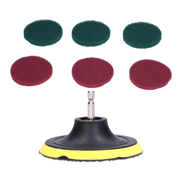 Abrasives Pad, 4 Inch Disc Polishing Sheet Grinding Machine Accessory for Sealing for Cleaning for Polishing for Waxing
