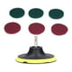 thumbnail image 5 of Estropajo, estropajo de 4 pulgadas Disco de pulido autoadhesivo Accesorio para máquina de pulir Resultados impresionantes, 5 of 14