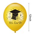 thumbnail image 5 of sunsanly 10Pcs 12-inch Leak-proof Graduation Balloons We Did It Letter Print Confetti Latex Balloons Party Supplies, 5 of 8