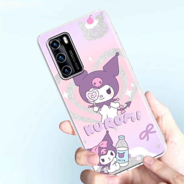 2024 Cartoon Melody Hello Kitty Clear Phone Case For Huawei P60 P50 P40 P30 P20 ART MATE 50 40 30 20 PRO Case Funda Coque Capa Shell Liuxinyi
