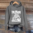 thumbnail image 2 of WZXFASHION Autumn Ladies Casual Comfortable Plus Velvet Fresh Sweet Color Matching Sweater Female Clearance pullover sweater, 2 of 4