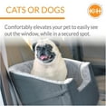 thumbnail image 5 of K&H Pet Products Bucket Booster Pet Seat Gray/Gray Large, 5 of 9