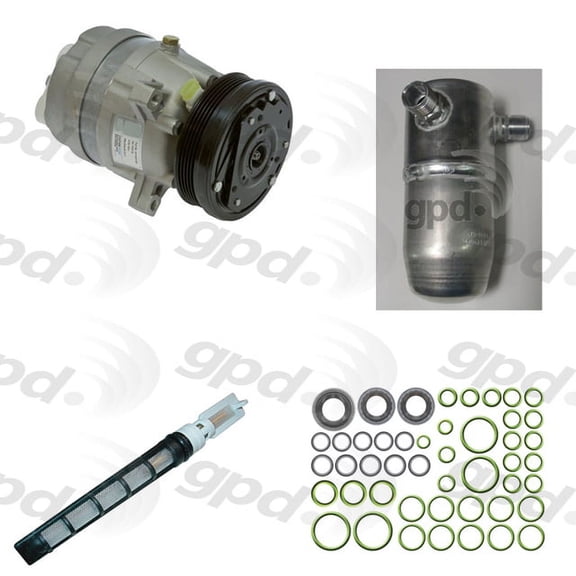 Global A/C Compressor Kit 9611778 Fits select: 1995-2002 CHEVROLET CAVALIER, 1995-2002 PONTIAC SUNFIRE