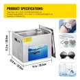 thumbnail image 2 of 3L 6L 10L 15L Ultra Cleaner Mini Portable Washing Machines 36-40KHz Adjustable Frequency Dish Washers Home Appliance ,Widely Used, 2 of 7