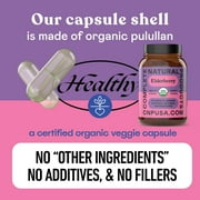 Organic Elderberry Capsules - Organic, Dried, Pure Elderberry Sambucus Natural Immune Boost Capsules - 570 mg