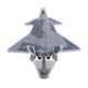 thumbnail image 4 of Simución 1: 100 Avión de aviación estática Modelo J-20 Fighter Toy Zulema Avión estático de aviación, 4 of 8