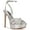 Silver, variant on Nine West Womens GOBIG2 Dressy Platform Heels