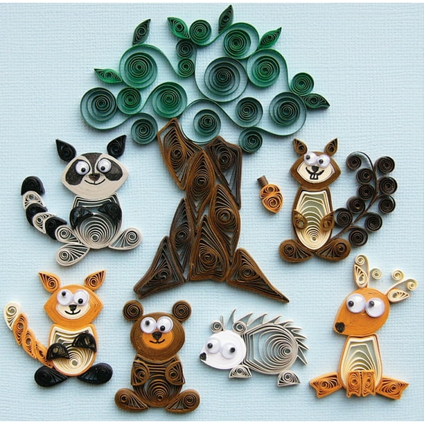 Quilled Creations Amis des Forêts