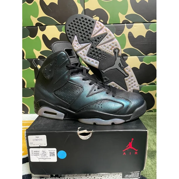 Ni - ke Air Jordan 6 Retro Shoe All Star Chameleon 907961 015 USED (8.5/10) Size 9.5