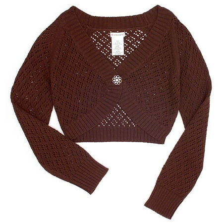 No Boundaries - Juniors Crochet Shrug