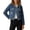 Z11-Blue, variant on Miaoju Jean Jacket Women Long Sleeve Colored Cropped Denim Jacket Light Wash Short Jean Jacket Trucker Coat, BU3 S