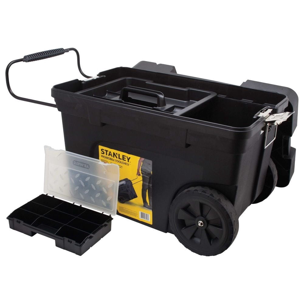 Stanley Mobile Tool Chest With Removable Organizer, 12 Gallon