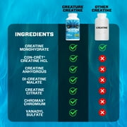 CREATURE® Creatine Complex-Builds Muscle, Strength, Stamina, 180 Veggie Caps, 60 Servings