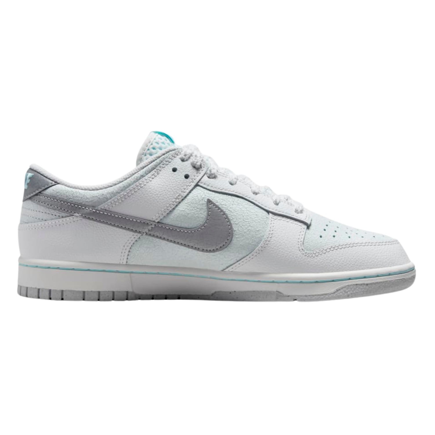 Men's Nike Dunk Low Retro SE Summit White/Metallic Silver