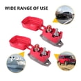 thumbnail image 1 of TAILTOSS 2Pack Red Plastic Circuit Breaker for Ship Overcurrent Protection 1.97x1.38x0.79in, 1 of 7