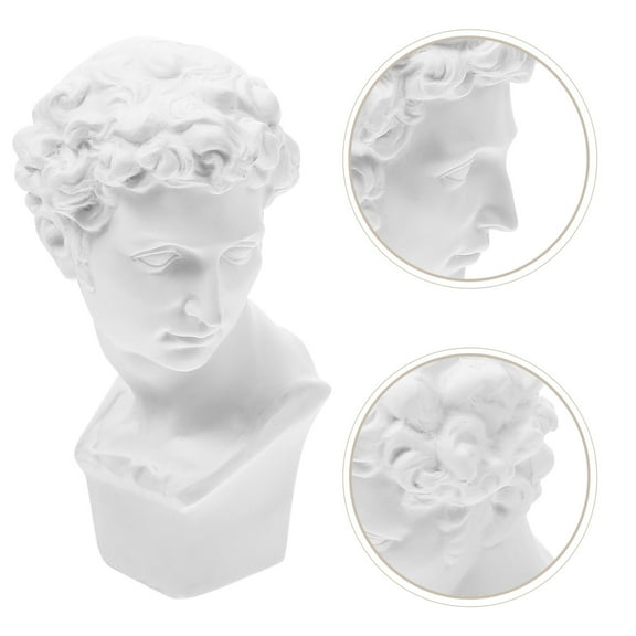 FESTFENDS greek statues Greek Statue Figurine White 1Pcs Office Decoration for Art Students