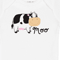 thumbnail image 4 of Inktastic Moo says the cow Boys or Girls Baby Bodysuit, 4 of 5
