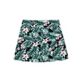 thumbnail image 3 of Zaldita Girls Swim Skirts Cute Elastic Print Swim Bottoms for Bathing Pool Beach Swimming Surfing Pink Lily 12, 3 of 5