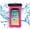 Pink, variant on Universal Waterproof Phone Pouch IPX8 Waterproof Phone Case For Beach Underwater Cellphone Dry Bag With Lanyard Fits All Phones Up To 7.2IN on Clearance