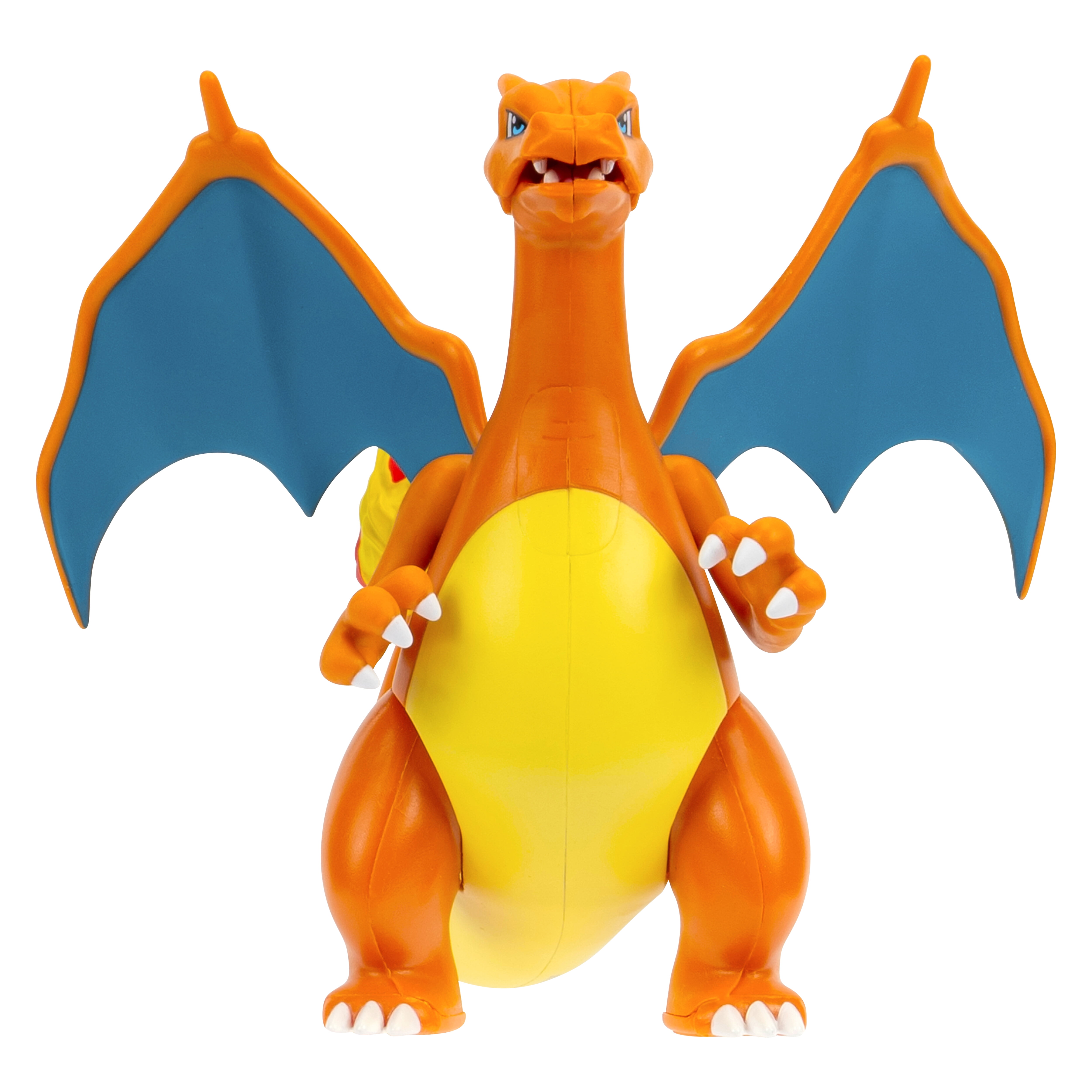 Pokemon Charizard Battle Feature Figure - 4.5 inch Charizard Battle Figure with Fire Missile Launcher