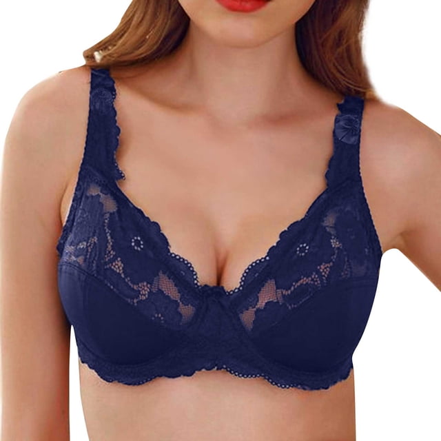 DPTALR Ultra-thin Underwear Bra Adjustable Bra Ladies Transparent And Breathable