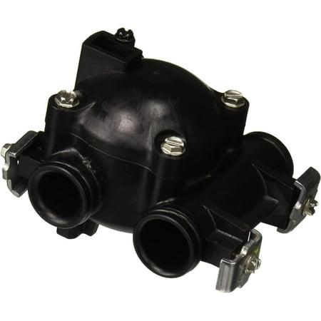 Fleck FP-60086-50 Water Paddlewheel Flow Meter Assembly Digital Softener Valves Part 60086-50, Black